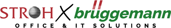 Stroh x Brüggemann Logo zuständig für Office & IT Solutions
